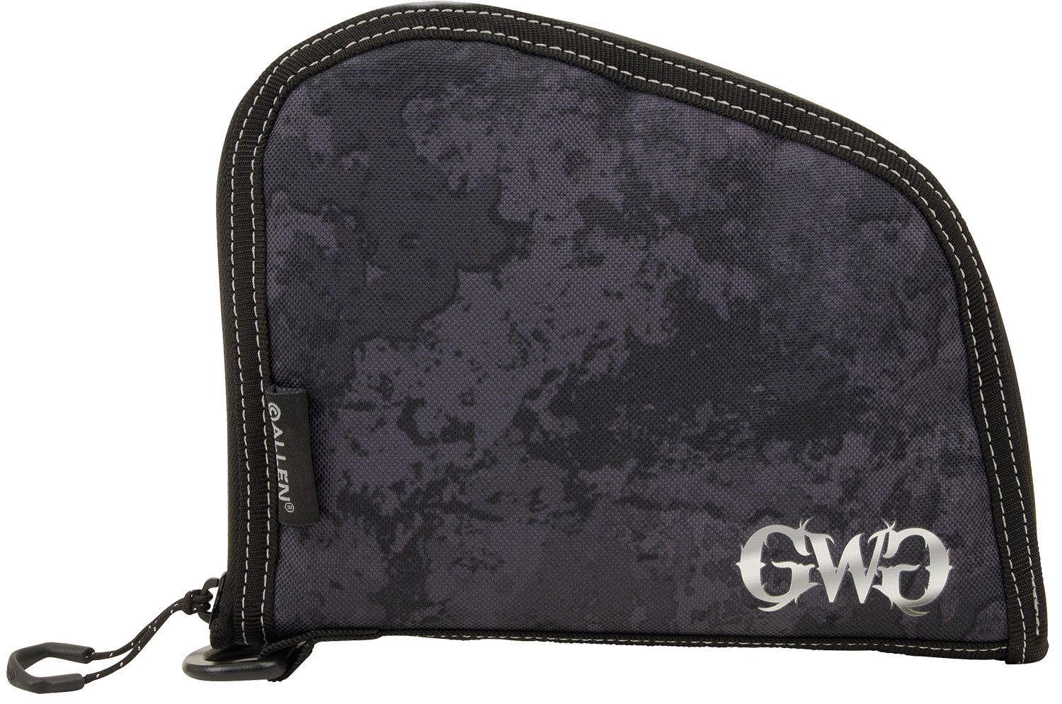 Girls With Guns 9078 Midnight 8-Inch Pistol Case Black and Shade Blackout Camo Lockable Zipper