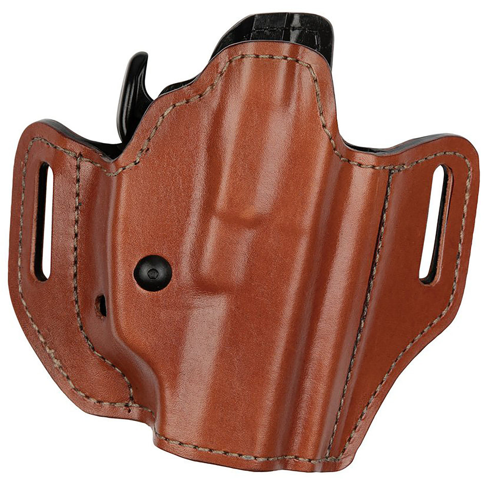 Bianchi Allusion Assent Pro-Fit OWB Size 04 Tan Leather Holster Compatible w/ Sig P220/Springfield XD/FN FNP Right Hand