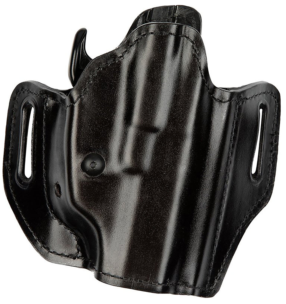 Bianchi Allusion Assent Pro-Fit OWB Size 05 Black Leather Holster Compatible w/ Sig P229/P320/Walther PPX Right Hand