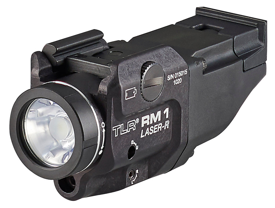 Streamlight 69446 TLR-1 RM w/Laser Black 500 Lumen LED Red Laser Weapon Light No Remote Switch