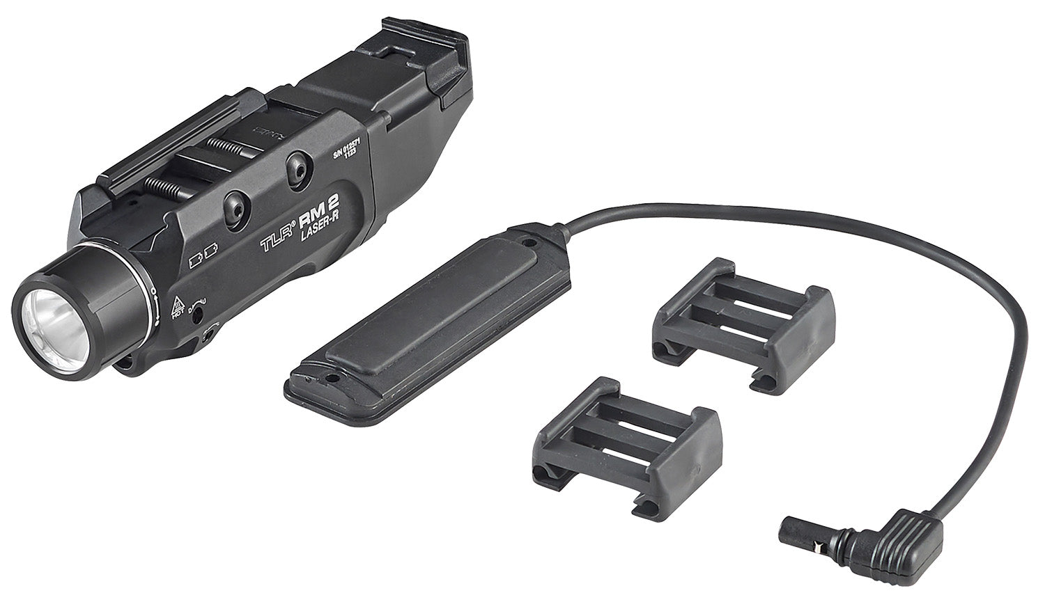 Streamlight TLR-2 RM 69447 Black 1000 Lumen LED Tactical Light with Red Laser Picatinny Rail