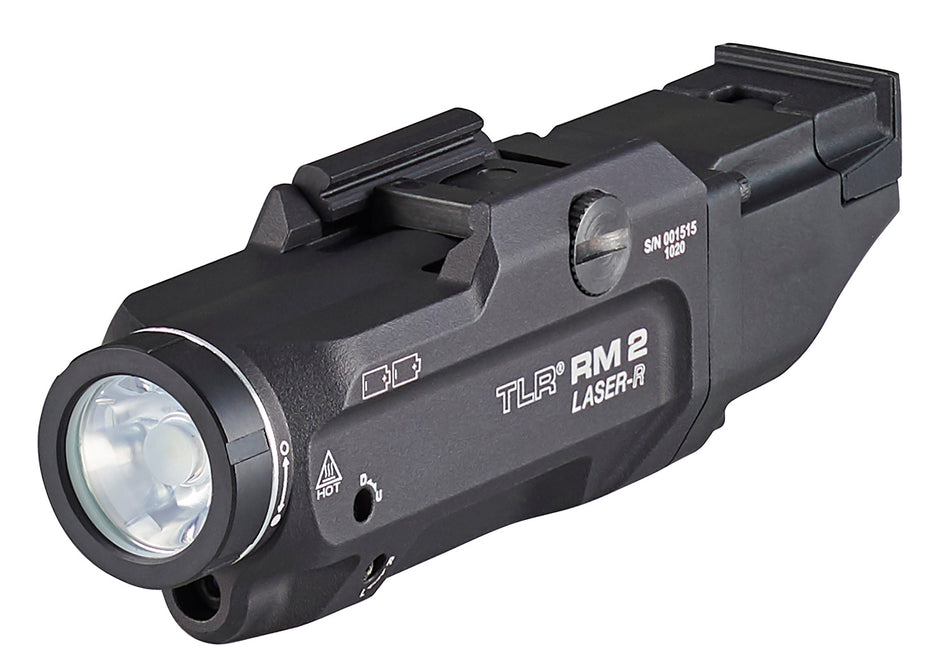 Streamlight 69448 TLR-2 RM Laser Weapon Light Black 1000 Lumen LED Red Laser 297M Rail Mount