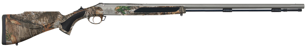 Traditions Vortek StrikerFire LDR .50 Cal Muzzleloader with VAPR 1:24 Twist Barrel - Realtree Edge Synthetic Stock, No Sights