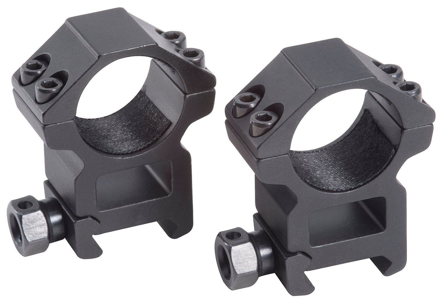 Traditions A764H 30mm High Weaver Mount Tactical Rings Matte Black Finish
