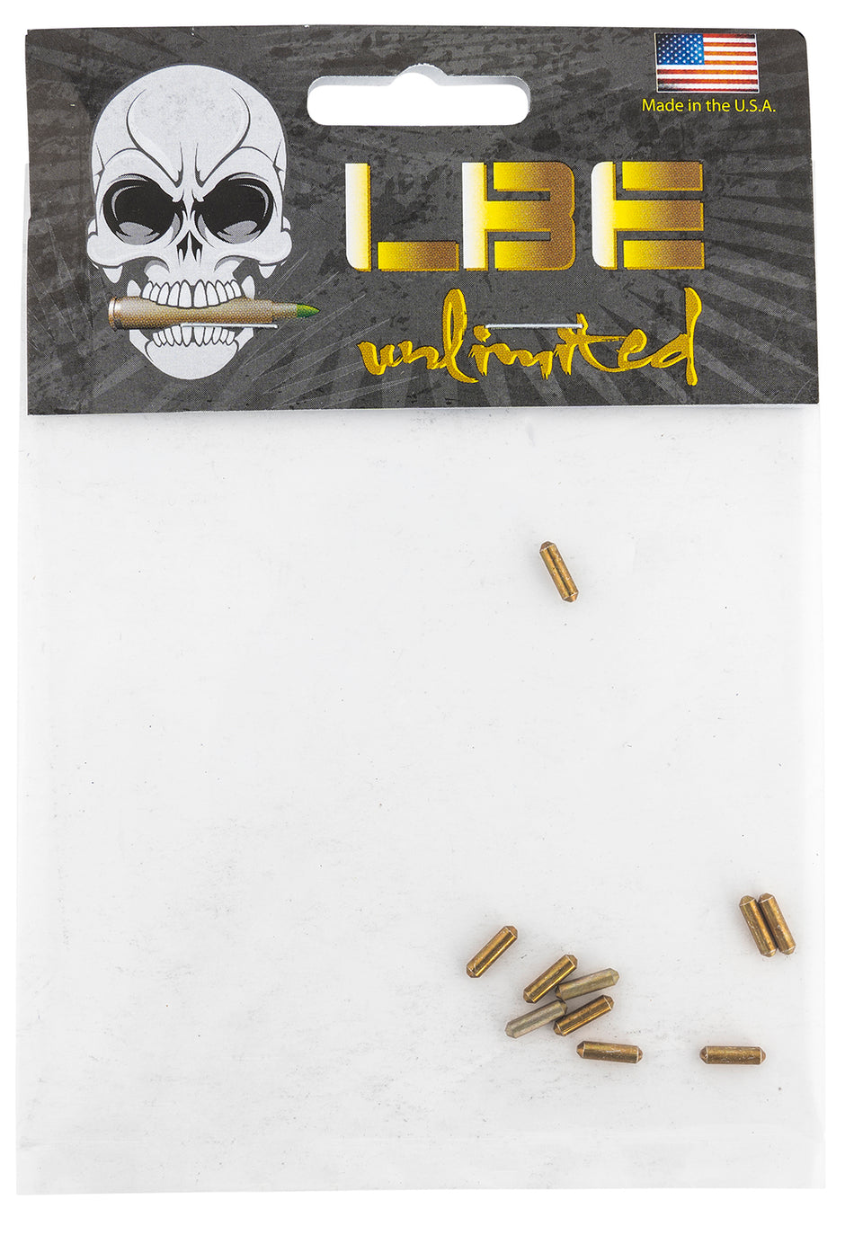 LBE Unlimited AR-Platform Take Down Detents Brass 10-Pack
