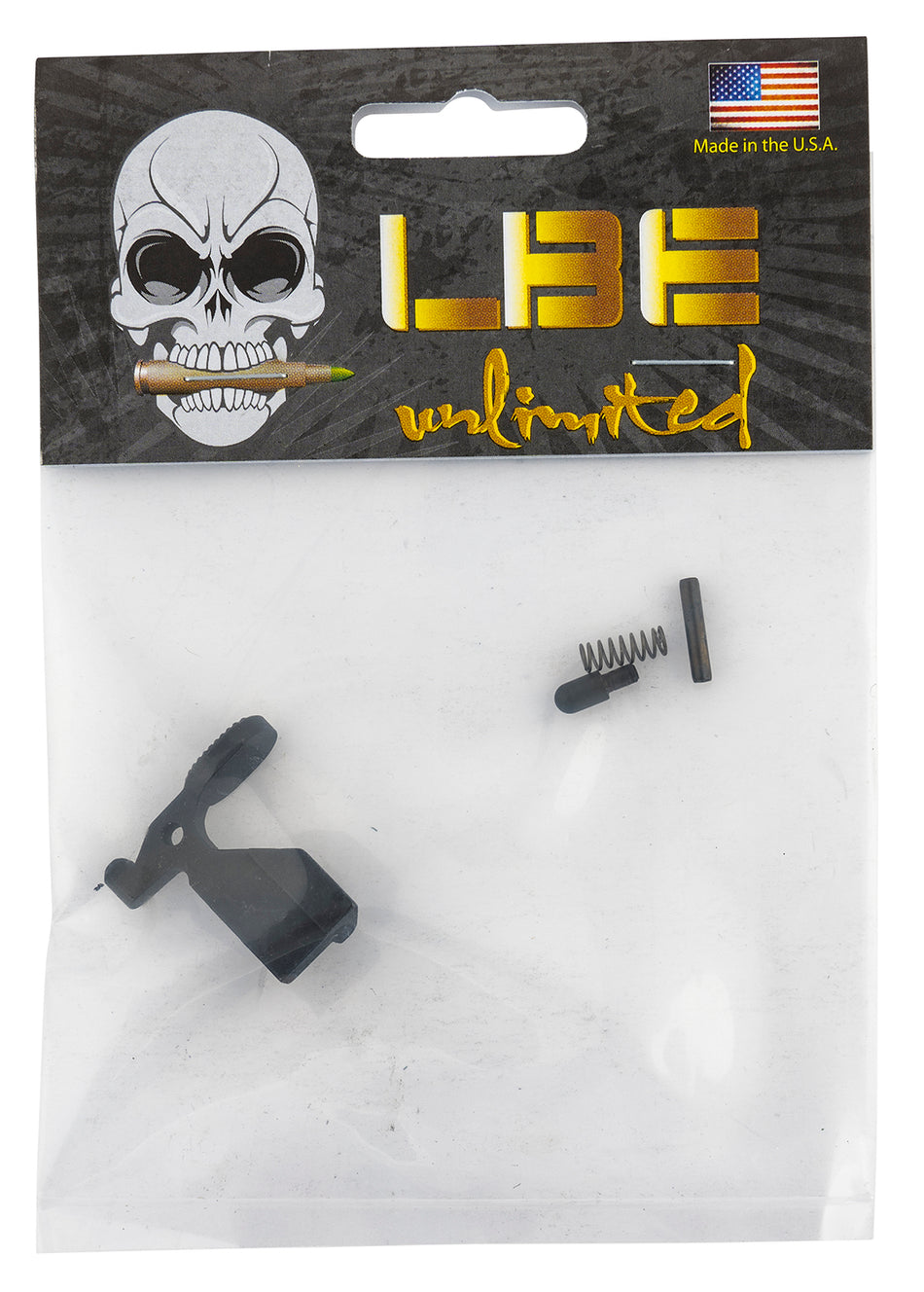 LBE Unlimited Mil Spec AR Bolt Catch Assembly with Roll Pin Spring and Buffer Detent