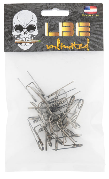 LBE Unlimited AR-15 Trigger Springs 20-Pack Stainless Steel USA Made