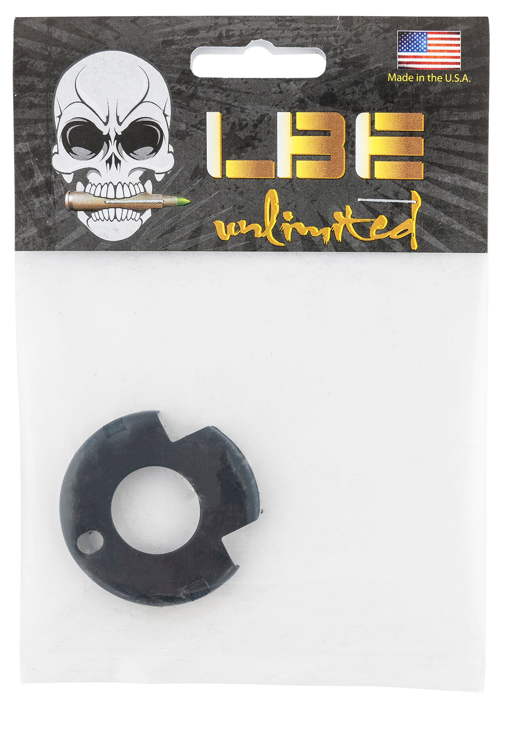 LBE Unlimited AR-15 Round Hand Guard Cap M4 Cut Black Steel