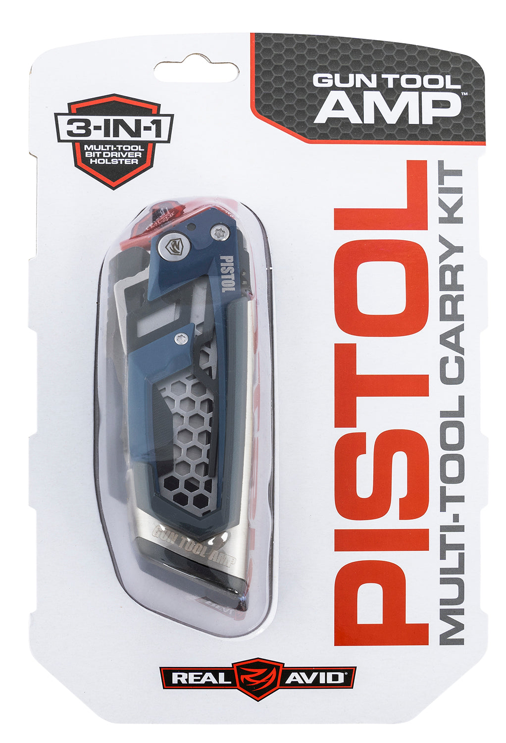 Real Avid AMP-Pistol AVGTAMPP Folding Multi-Tool for Pistols Stainless Steel