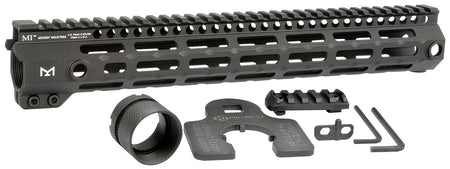 Midwest Industries Tactical G4M AR-15 Free-Float M-LOK Handguard 13.3" Black Anodized 6061-T6 Aluminum
