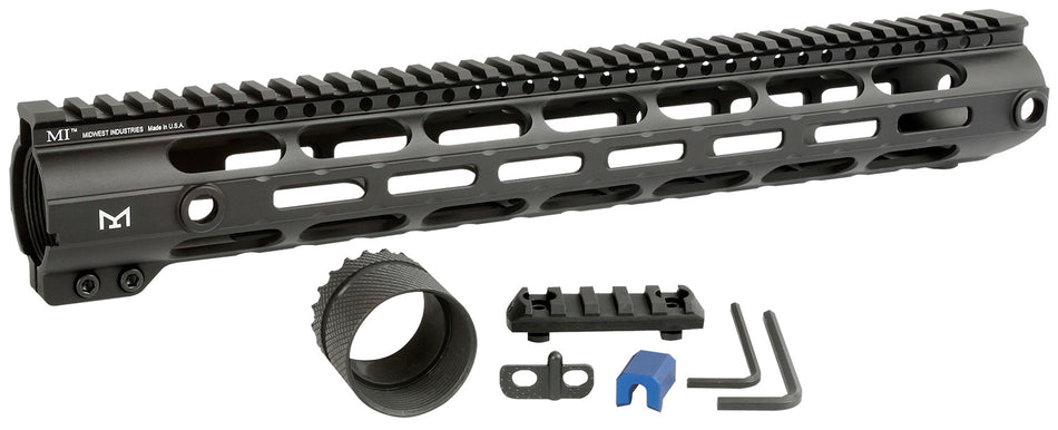 Midwest Industries MICR30815 Combat Handguard AR-308/LR-308 15-Inch M-LOK DPMS High Black Anodized