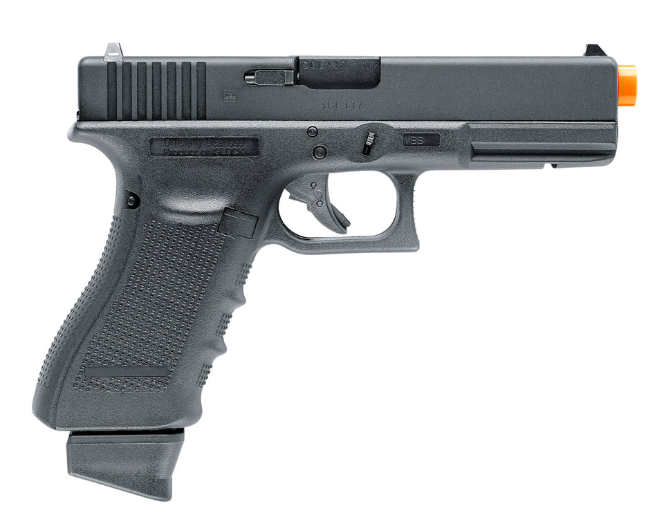 Umarex 2276318 G17 Gen4 CO2-Powered Airsoft Handgun 6mm BB 23 Round Black Polymer