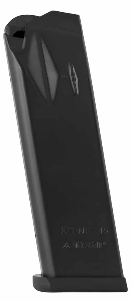 Mec-Gar MGK4514AFC Kimber Ten II 45 ACP 14rd Standard Magazine Blued Carbon Steel w/Anti-Friction Coating