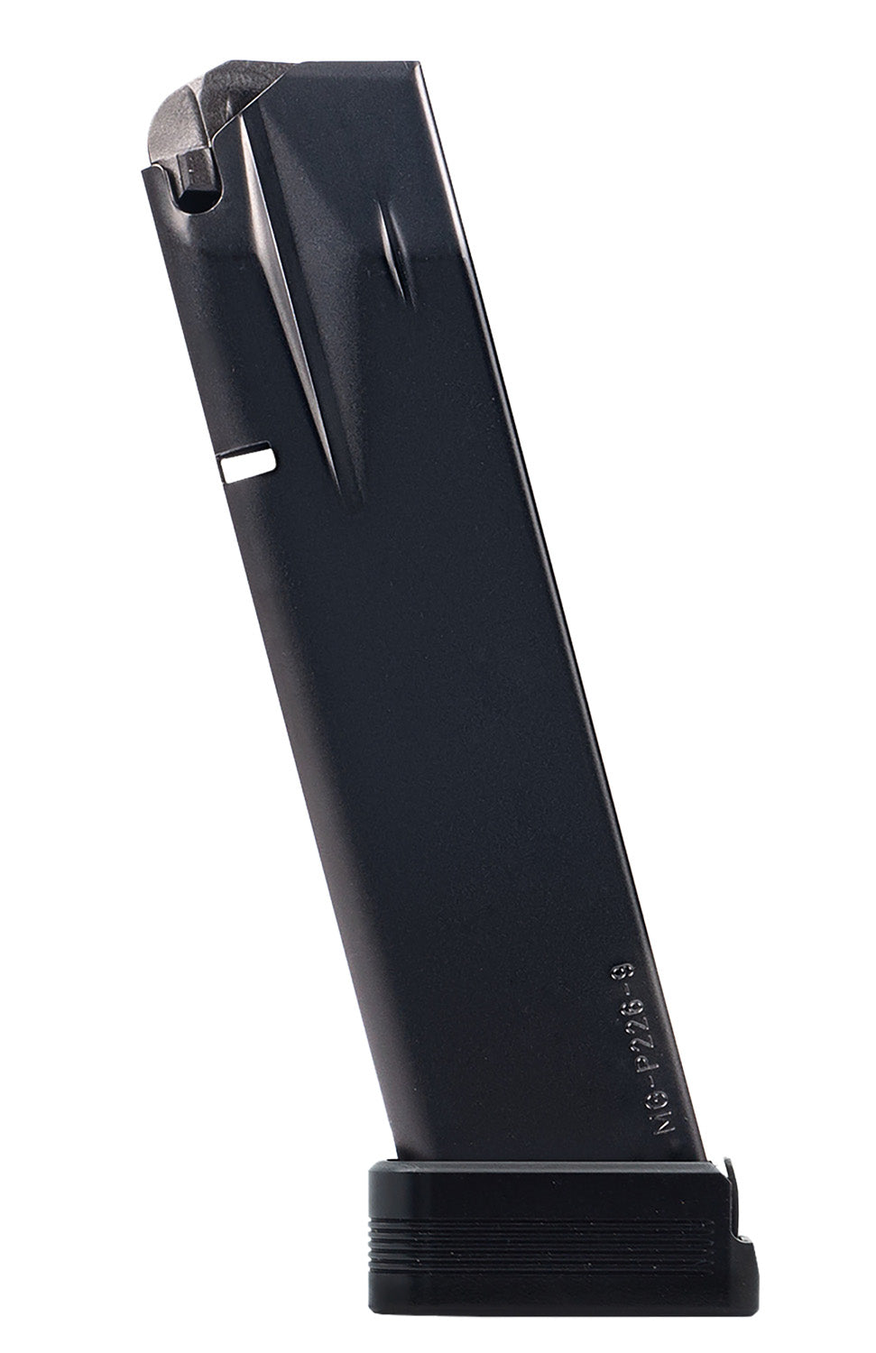 Mec-Gar MGP22620M Sig P226 9mm Luger 20rd Extended Blued Carbon Steel Magazine w/Anti-Friction Coating