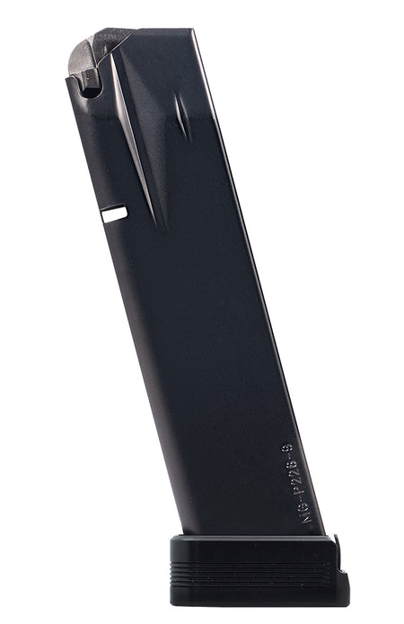 Mec-Gar MGP22620M Sig P226 9mm Luger 20rd Extended Blued Carbon Steel Magazine w/Anti-Friction Coating