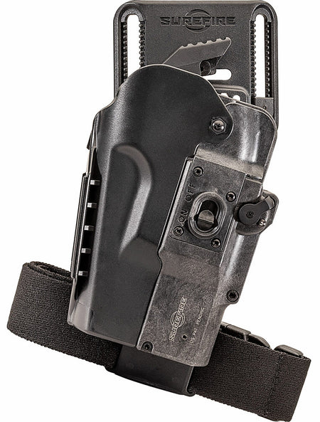 SureFire HD1RPRO MasterFire Rapid Deploy OWB Black Polymer Holster Belt Right Hand Level 3 Retention