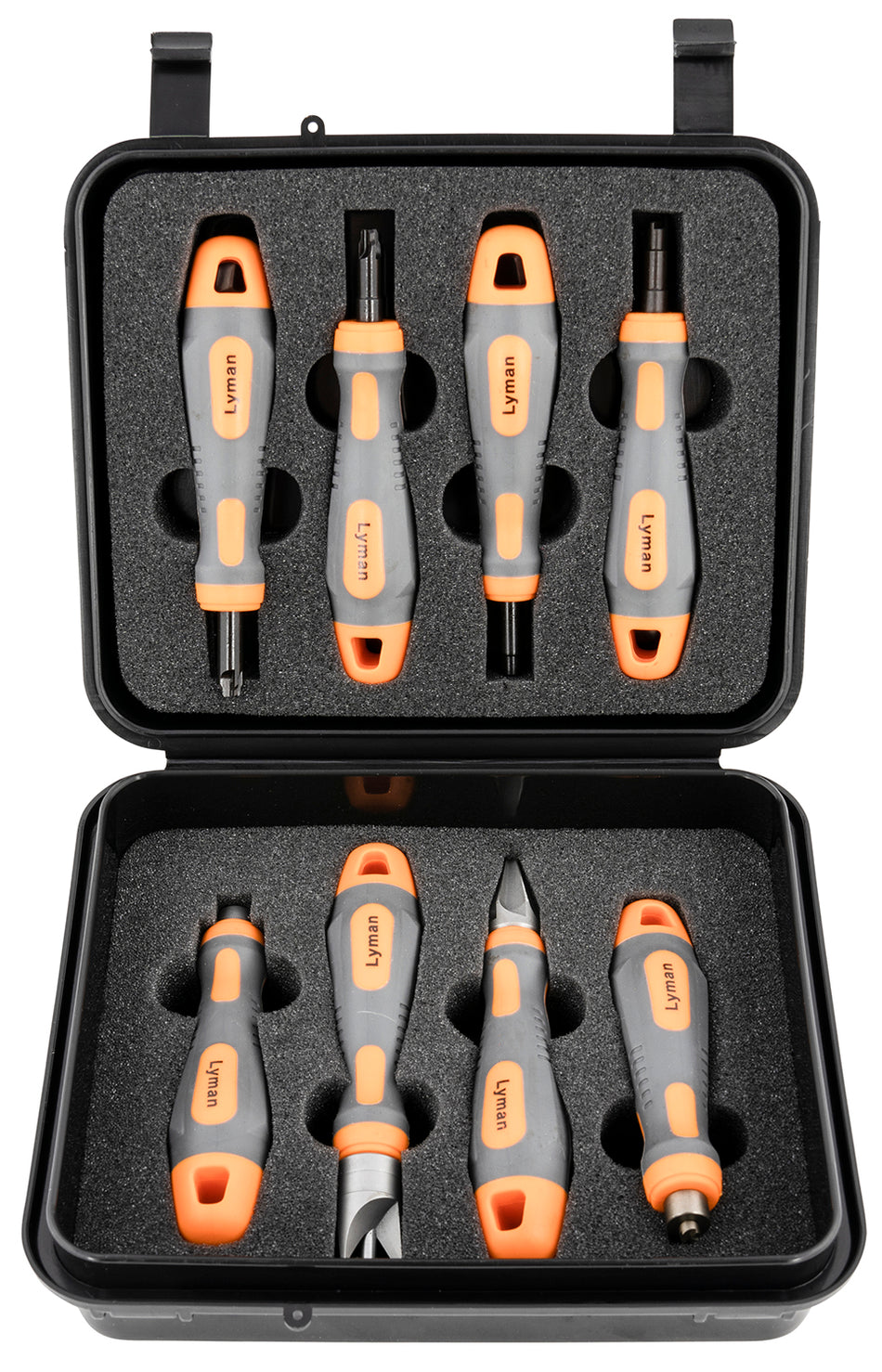 Lyman Universal Case Prep 4-Piece Accessory Kit with Deburring and Chamfer Tools