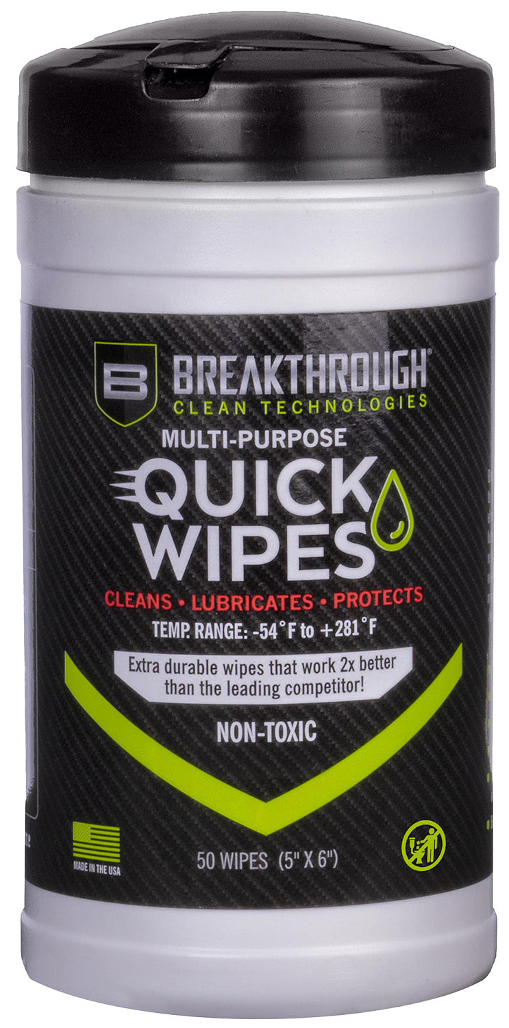 Breakthrough Clean BTCLPQW50 50-Count CLP Quick Wipes 5" x 6"