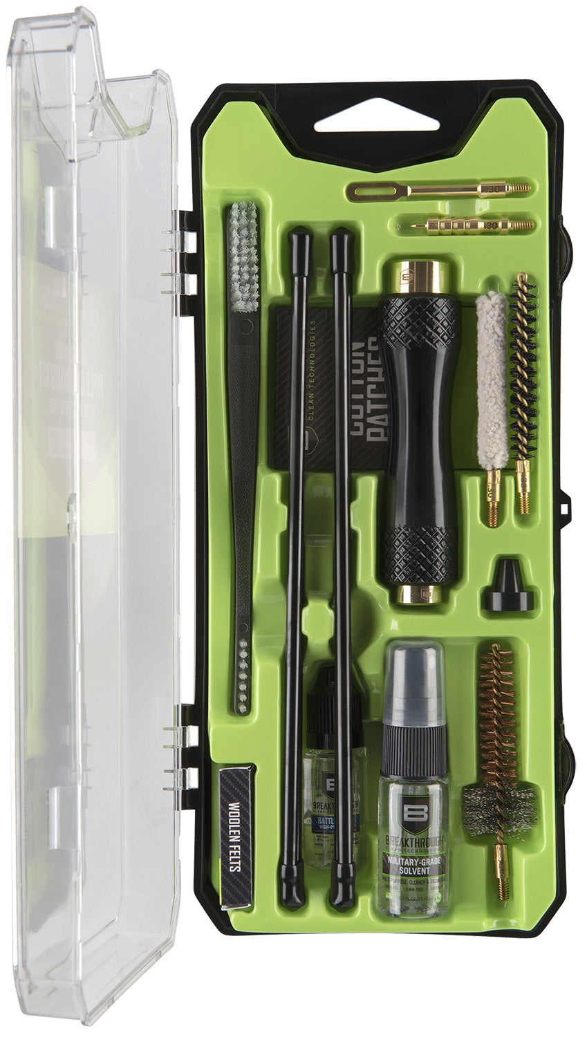 Breakthrough Clean BTCCCAR10 Vision Series .30 Caliber and AR-10 Cleaning Kit 15 Pieces
