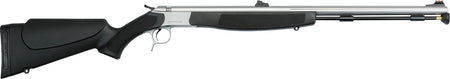 CVA PR2020SVP Optima V2 50 Cal 209 Primer 26" Stainless Steel Barrel & Drilled & Tapped Stainless Steel Receiver, Fixed Black Synthetic Stock
