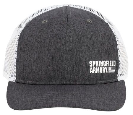 Springfield Armory GEP2382 American Flag Trucker Cap Black/Gray Snapback One Size