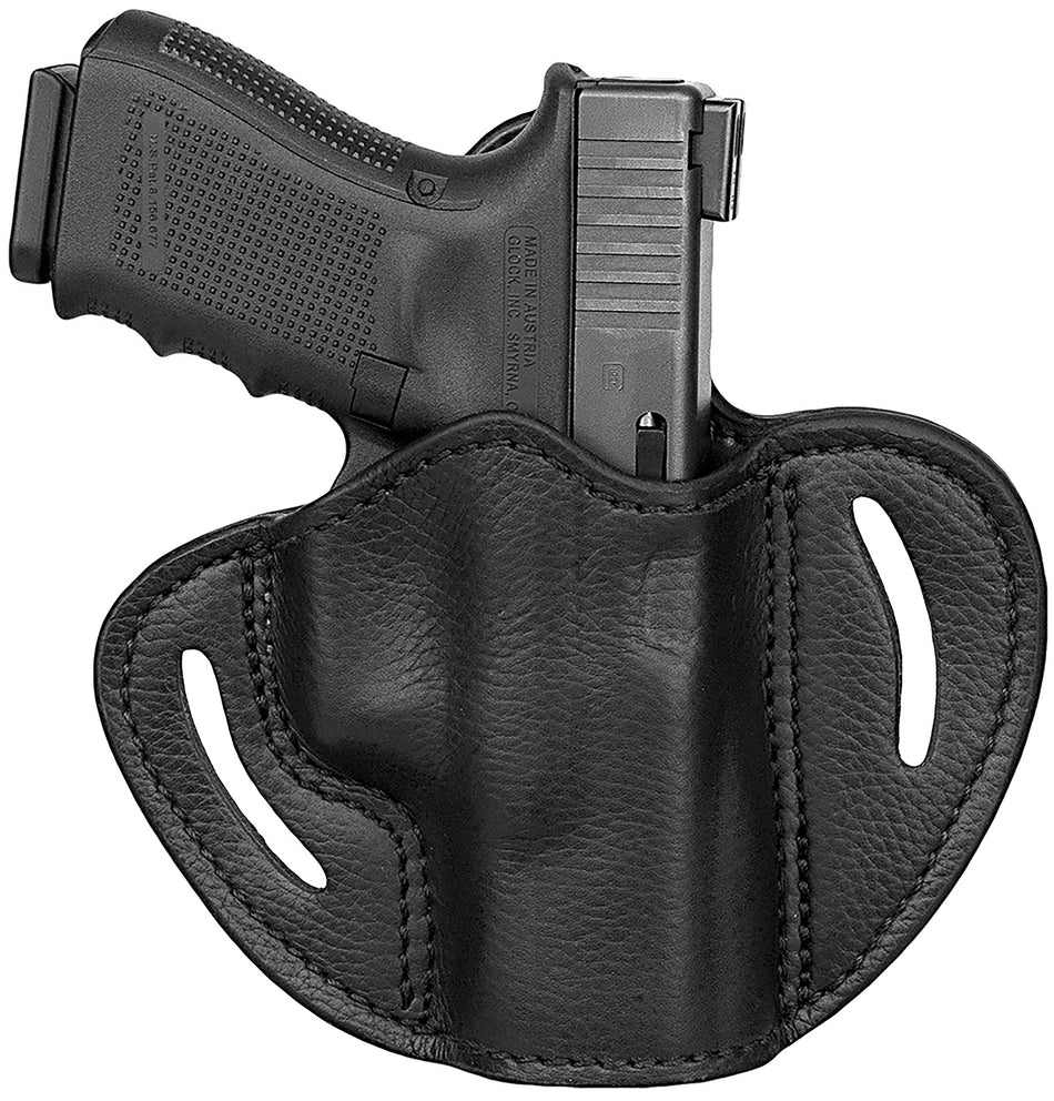1791 Gunleather UCBH21NSBR Ultra Custom OWB Size 2.1 Night Sky Black Leather Belt Slide - Glock 17/XD RH