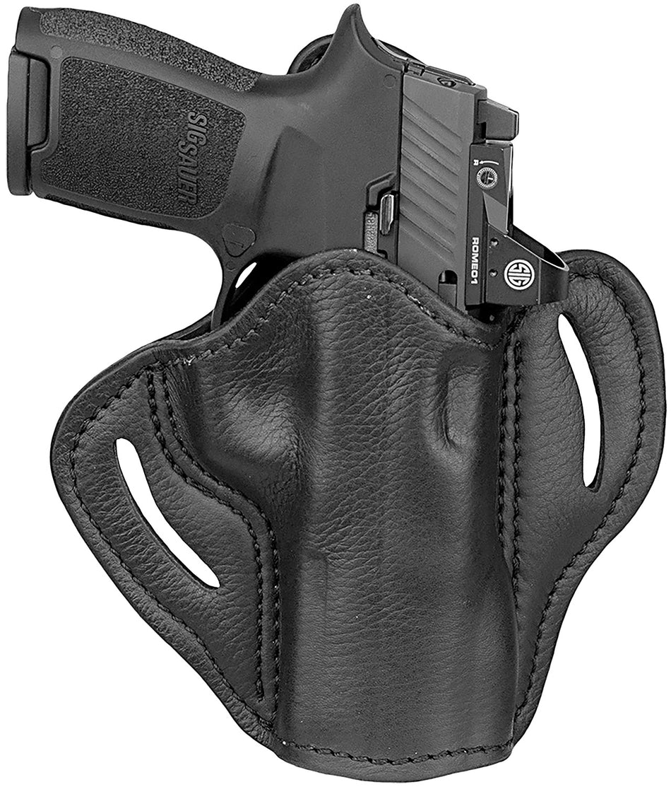 1791 Gunleather UCBH24NSBR Ultra Custom OWB Size 2.4 Night Sky Black Leather Belt Slide - Sig P320/XD-M RH