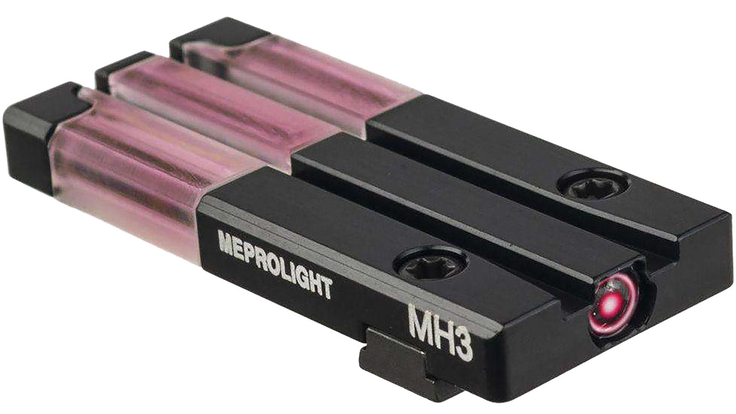 Meprolight 631053408 FT Bullseye Rear Sight Red Tritium/Fiber Optic for Glock MOS Pistols