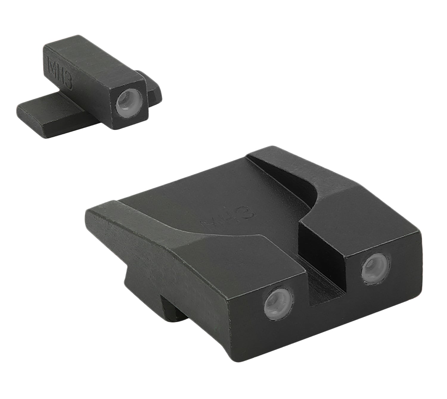 Meprolight 114203101 Tru-Dot Tritium Fixed Sight Set Green/Green for Springfield Armory XD-S XD-M