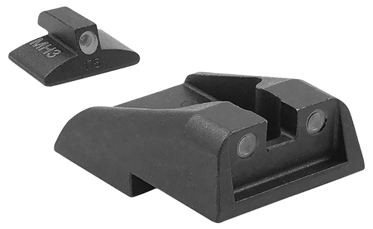 Meprolight 195933101 Tru-Dot Tritium Night Sights Green/White Outline - IWI Jericho 941 Baby Eagle