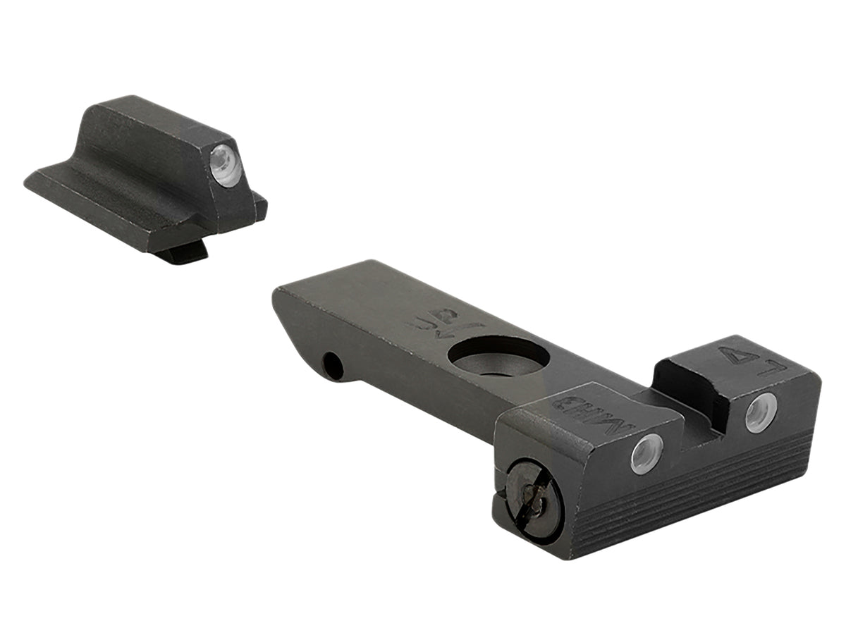 Meprolight 209963101 Tru-Dot Tritium Day/Night Adjustable Sight Set - Ruger GP100 Post Mount