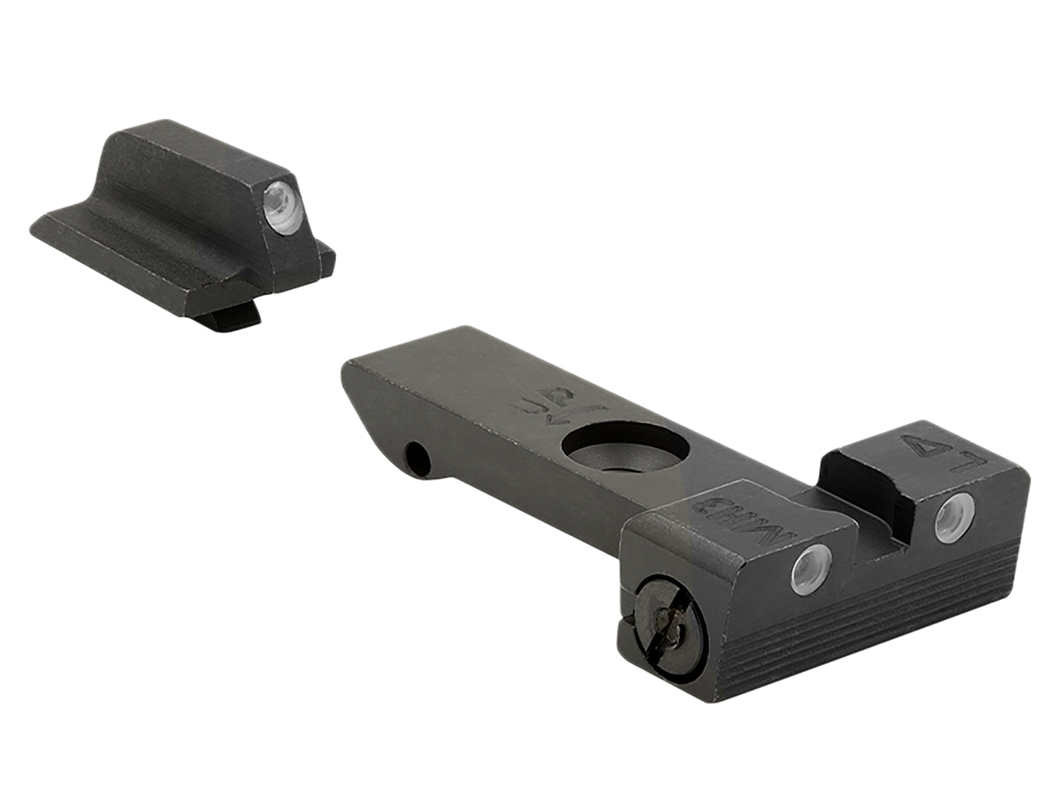 Meprolight 209963101 Tru-Dot Tritium Day/Night Adjustable Sight Set - Ruger GP100 Post Mount