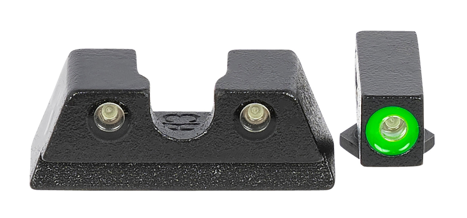Meprolight 402203111 Hyper-Bright Tritium Night Sights Green/Green Outline - Glock Slimline 42/43