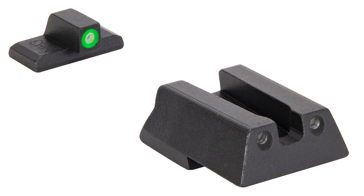 Meprolight 415453111 Hyper-Bright Tritium Night Sights Green/Green Outline - HK VP9 HK45 HK45C