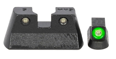 Meprolight 477773111 Hyper-Bright Tritium Night Sights Green/Green Outline - CZ 75 82 83 85 97 SP-01
