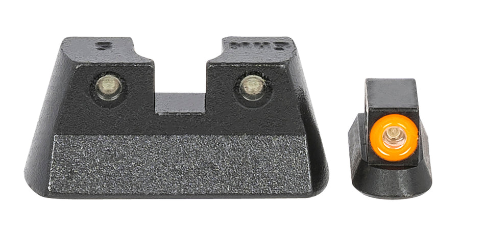 Meprolight 477773131 Hyper-Bright Tritium Night Sights Green/Orange Outline - CZ 75 82 83 85 97 SP-01