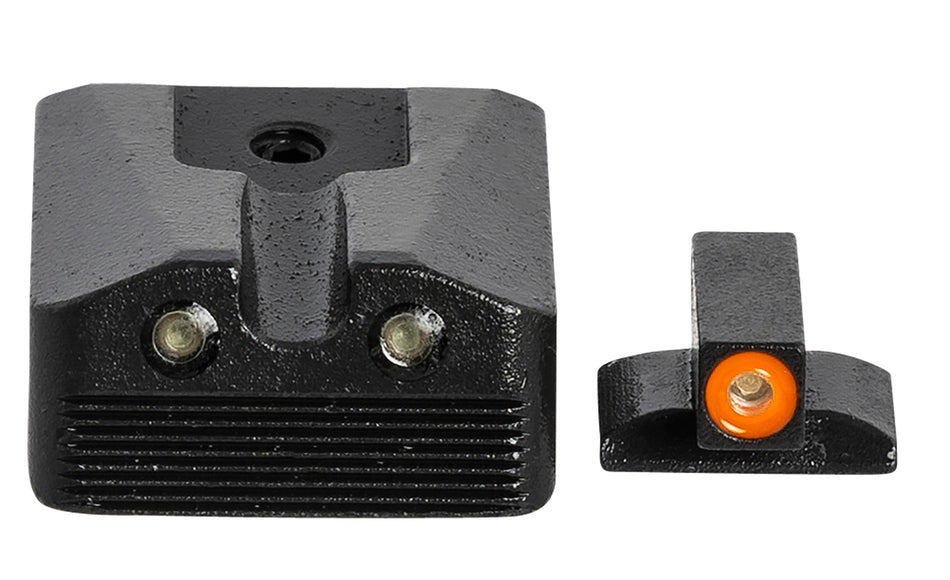 Meprolight 412213131 Hyper-Bright Tritium Night Sights Green/Orange Outline - Kimber 1911 Wedge
