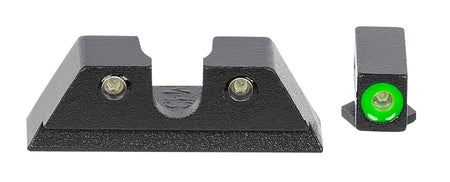 Meprolight 465003111 Hyper-Bright Green/Tritium Fixed Sight Set Black Frame for Taurus G3C