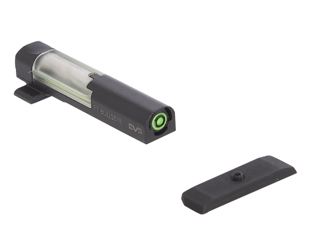 Meprolight 632163108 FT Bullseye Green Tritium Fiber Optic Front Sight Dovetail Mount Sig P365