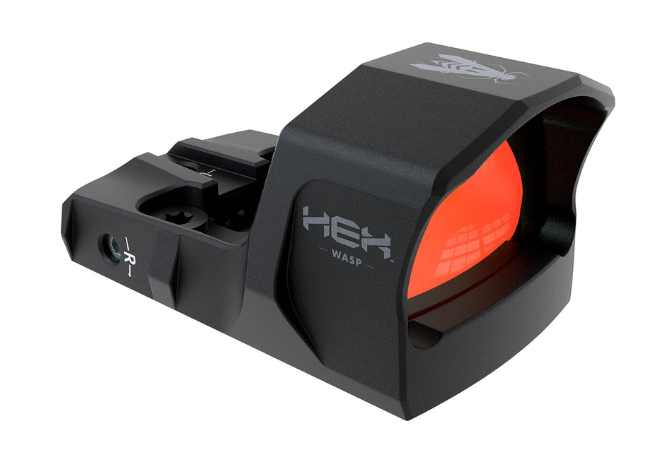 HEX Wasp GE5077MICRET Black Anodized Auto-Dimming 3.5 MOA Red Dot Optic