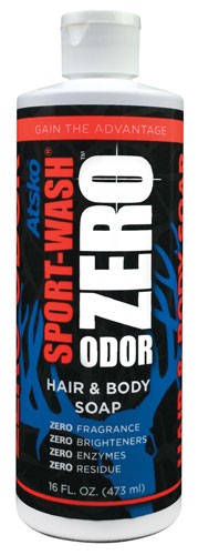 Atsko Zero Sport-Wash Hair and Body Wash Scent-Free 16 oz
