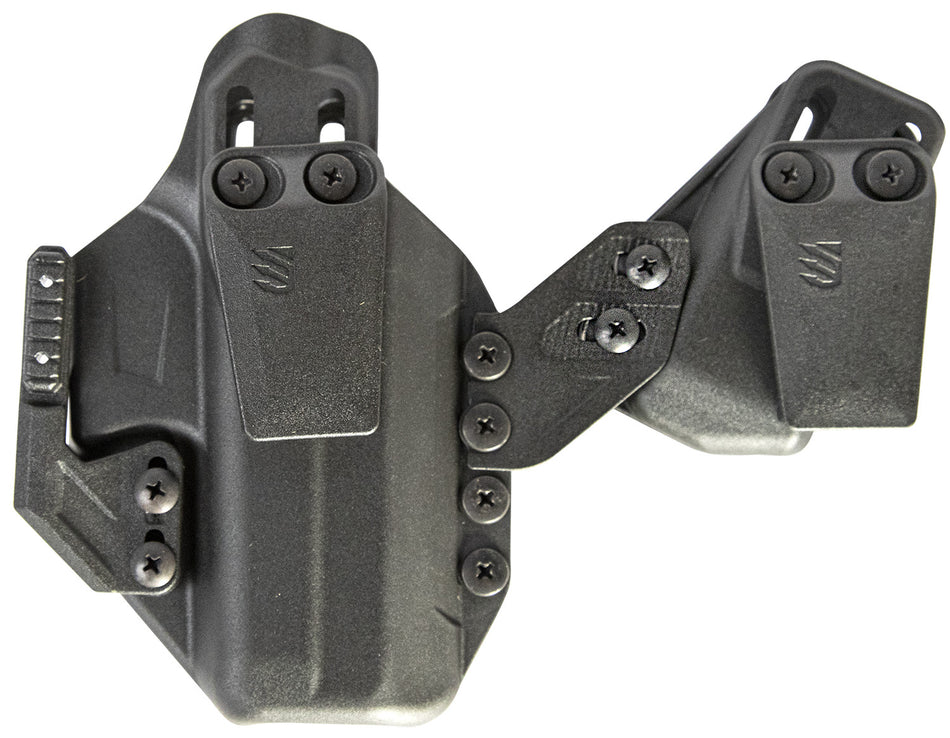 Blackhawk 416176BK Stache IWB Premium Kit Size 76 Black Polymer Holster for Glock 48 Ambi