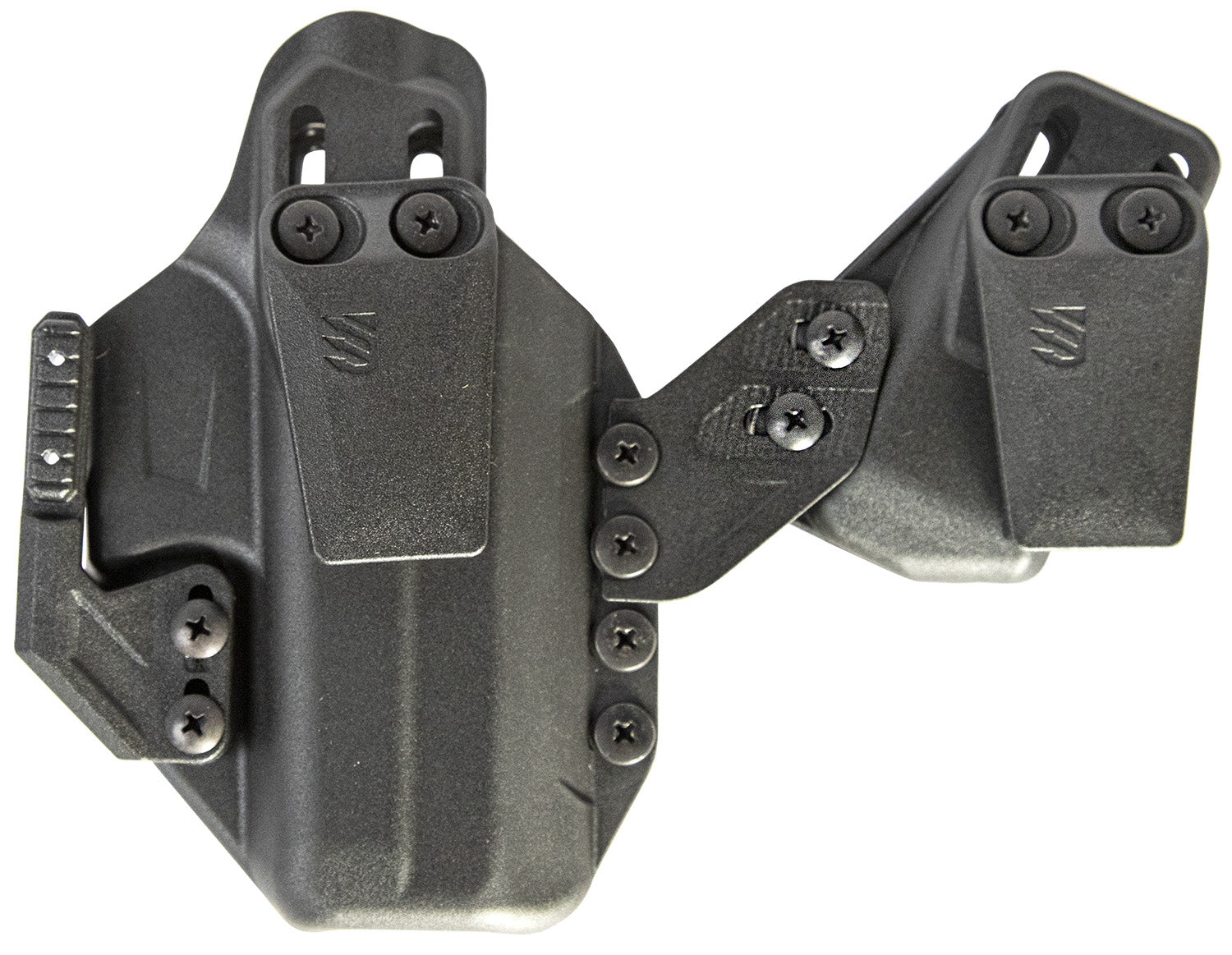 Blackhawk 416163BK Stache IWB Size 63 Black Polymer Holster for S&W M&P Shield 9/40 Ambi