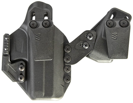 Blackhawk 416163BK Stache IWB Size 63 Black Polymer Holster for S&W M&P Shield 9/40 Ambi