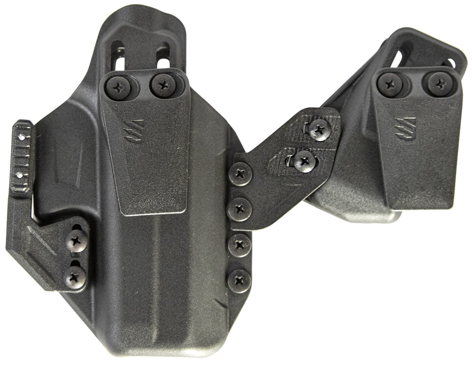 Blackhawk 416163BK Stache IWB Size 63 Black Polymer Holster for S&W M&P Shield 9/40 Ambi