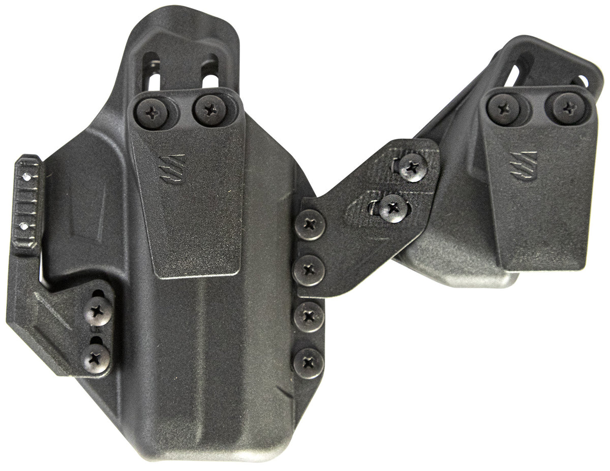 Blackhawk 416125BK Stache IWB Premium Kit Size 25 Black Polymer Holster for S&W M&P 9/40 Ambi