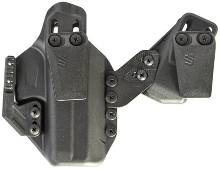 Blackhawk 416125BK Stache IWB Premium Kit Size 25 Black Polymer Holster for S&W M&P 9/40 Ambi