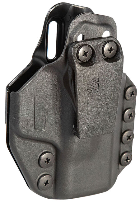 Blackhawk 416000BK Stache IWB Holster Size 00 Black Polymer Compatible with Glock 17/22/31/47 Ambi