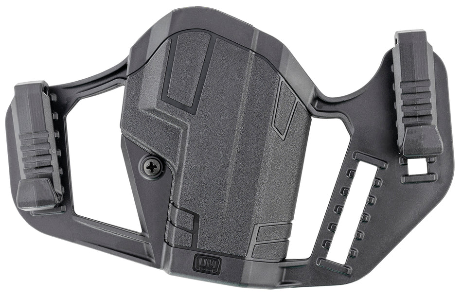 Uncle Mike's Apparition Ambidextrous IWB/OWB Holster Black Polymer Fits Glock 19/23/26/27