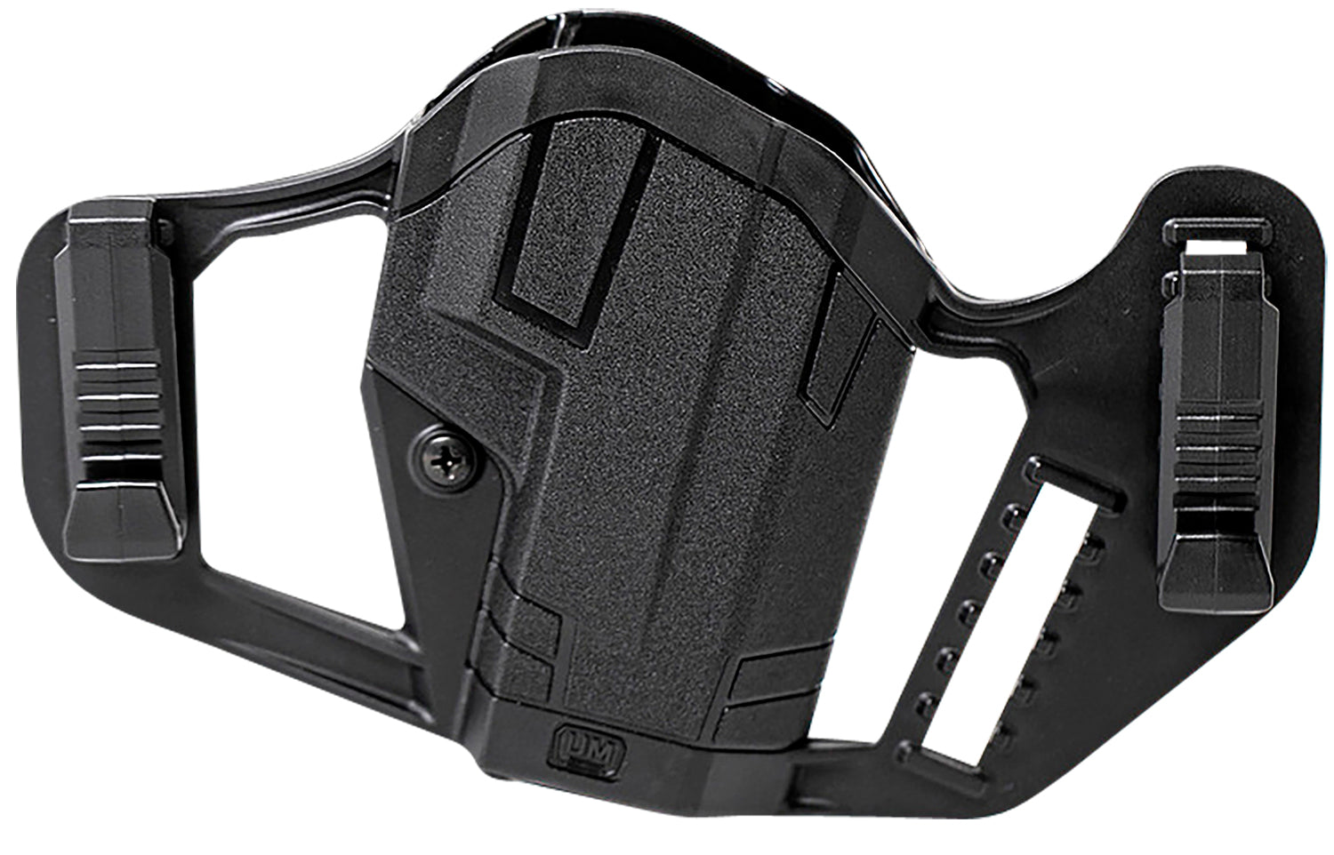 Uncle Mike's Apparition Ambidextrous IWB/OWB Black Polymer Holster Fits Glock 43/43X